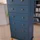 Commode bleu ganne