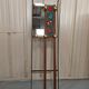 Cloakroom coat rack patère tiles Villeroy Boch mirror