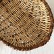 Panier en osier et bois de noisetier