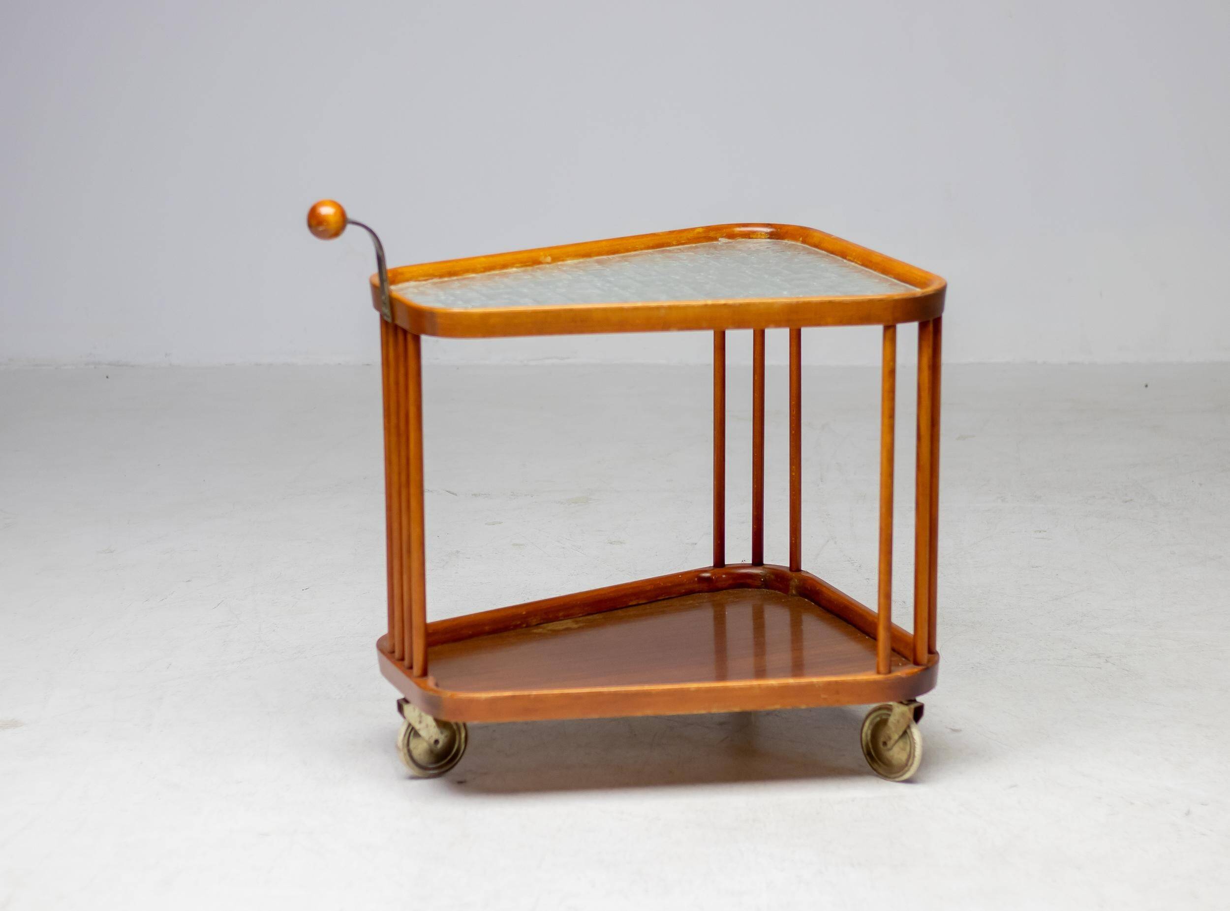 Chariot de bar scandinave moderne