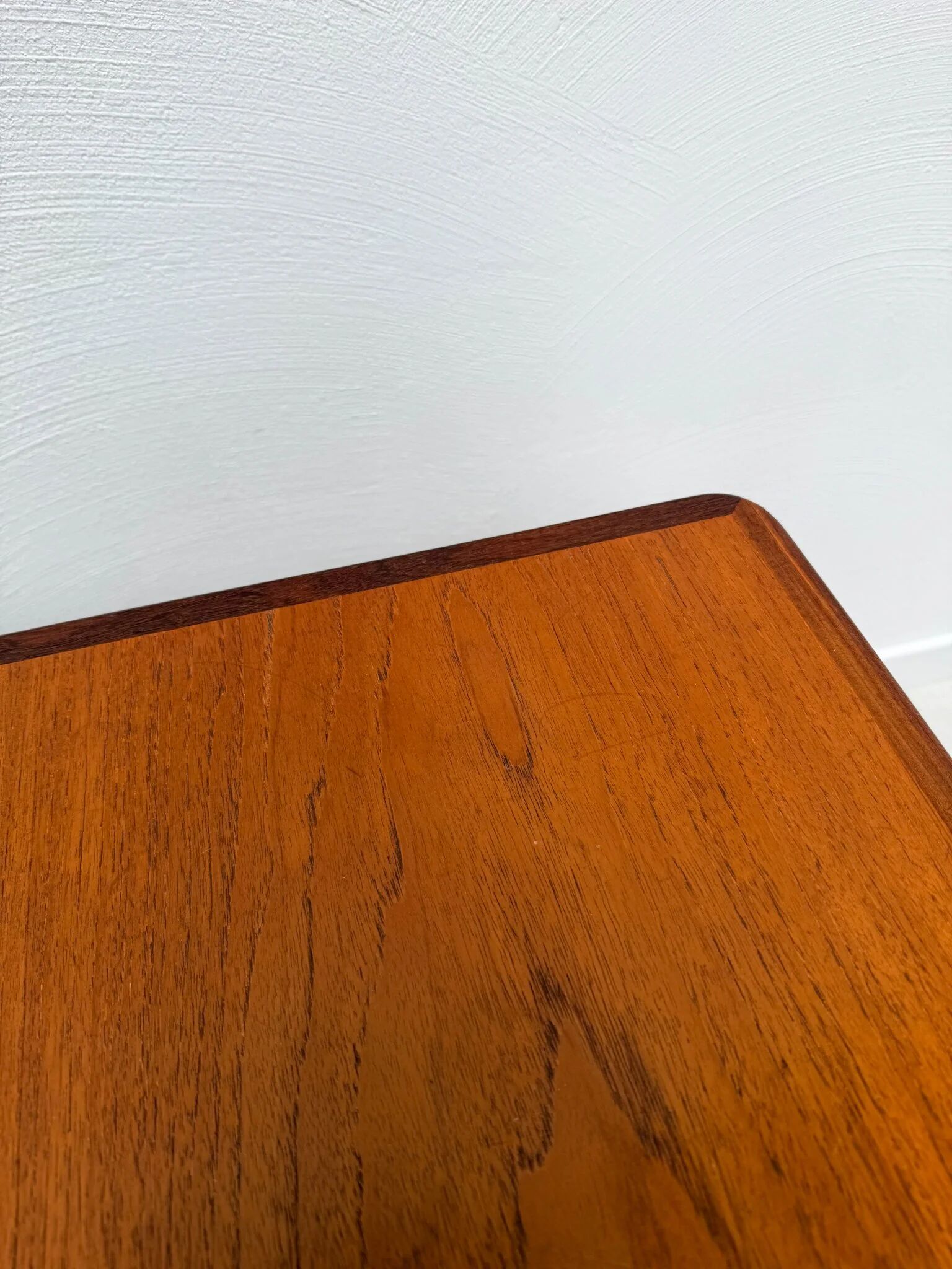 1960s vintage Danish mid-century extendable teak dining table