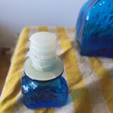 Brutalist-style bumpy decanter