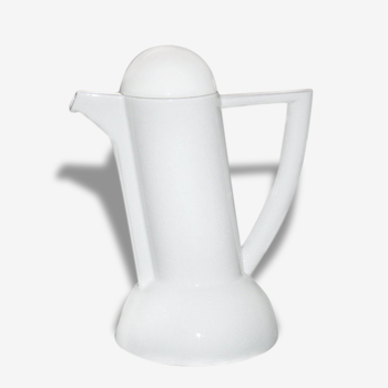 Service à café en porcelaine, colori blanc, design allemand de Lutz Rabolt édité par Arzberg