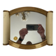 Art deco mirror tray