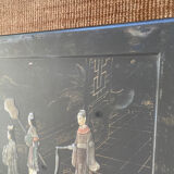 Carved wooden coffee table, Chinese craftsmanship.