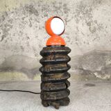 Small vintage press screw saddle