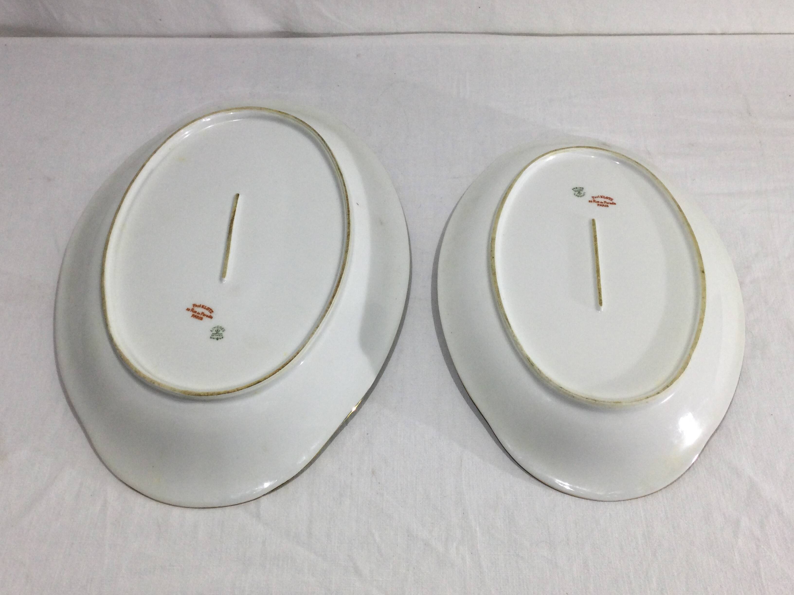 Paul Klotz Limoges porcelain table service