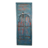 Petite porte ancienne, mobilier indien,belle patine bleue