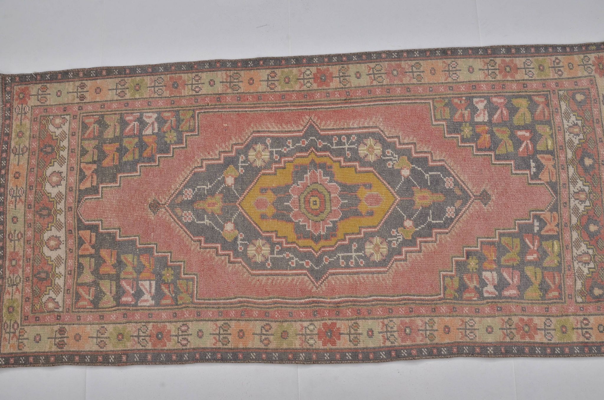 Floral Vintage Handknotted Area Rug sku 2466