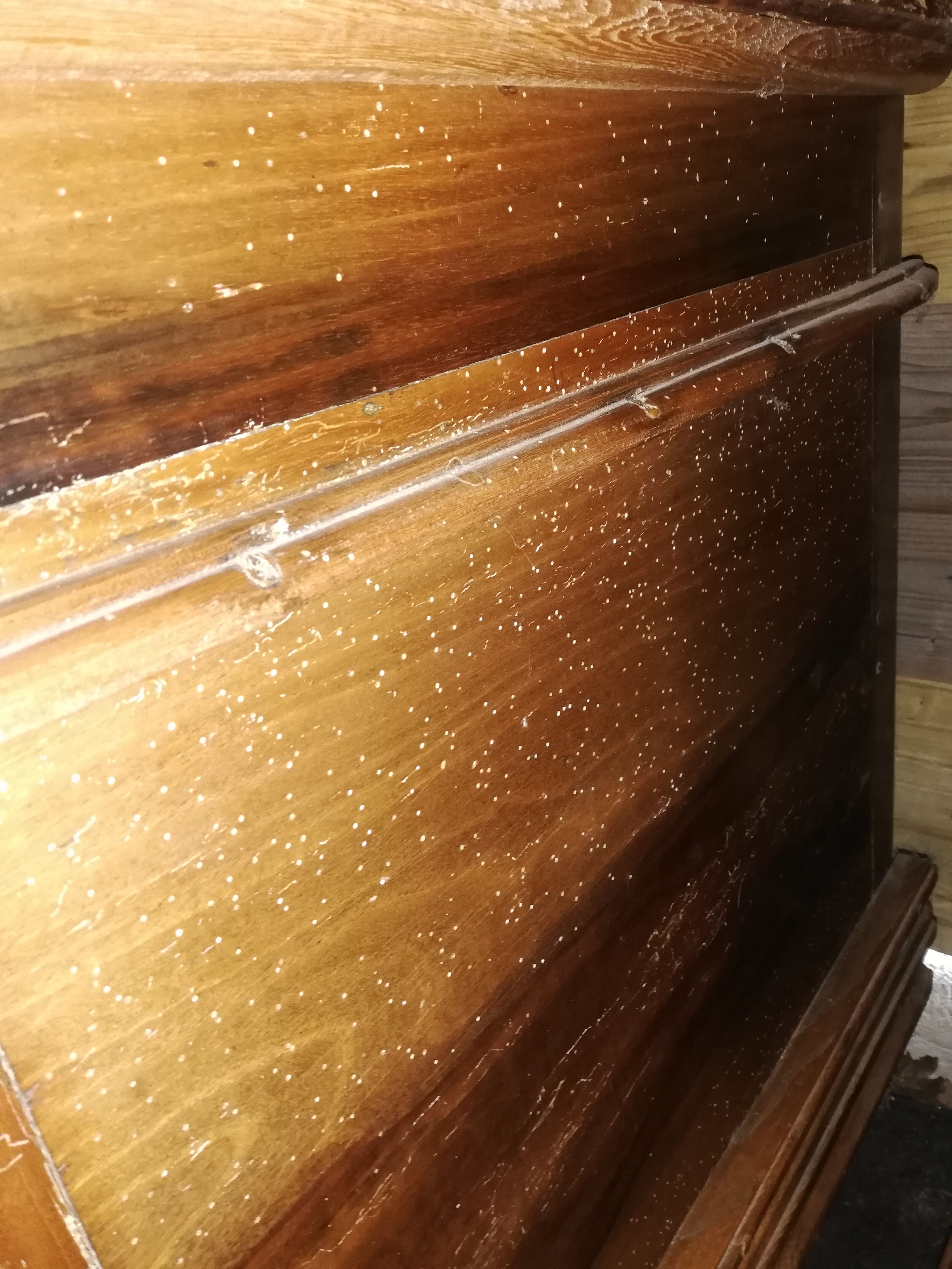 Very large wooden chest
