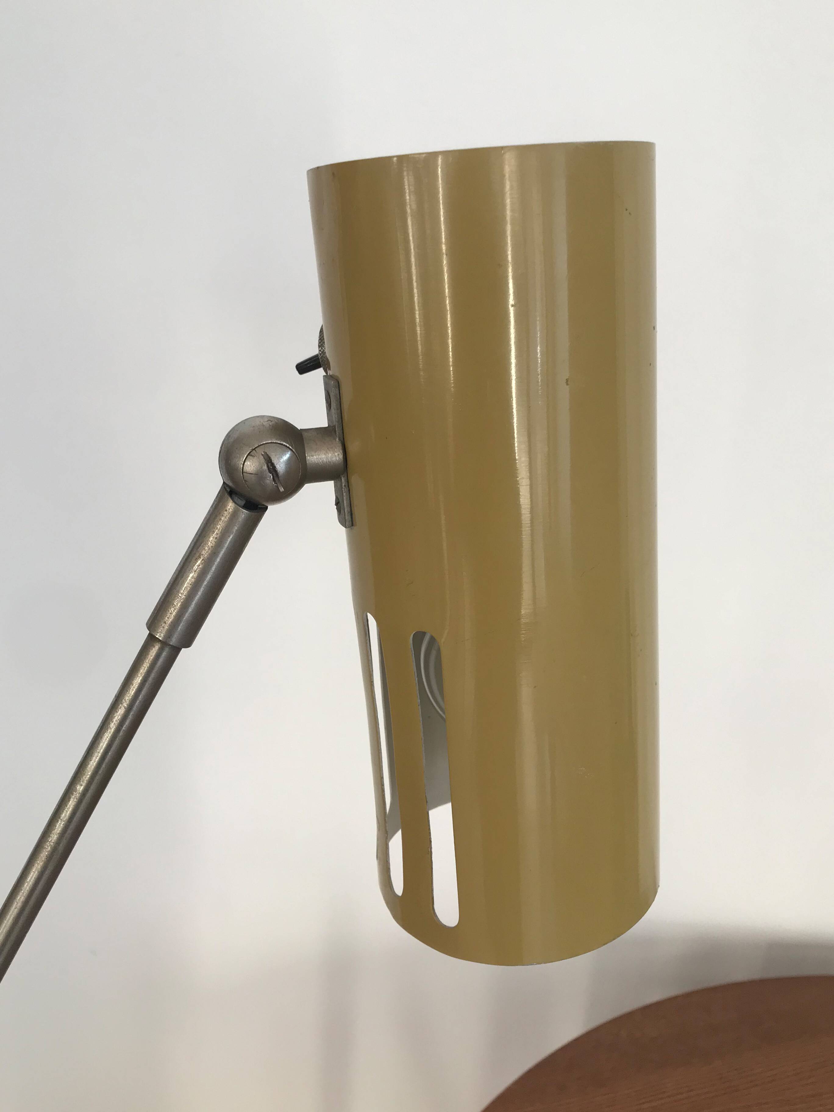 Stilnovo Italian metal clamp lamp 1950s