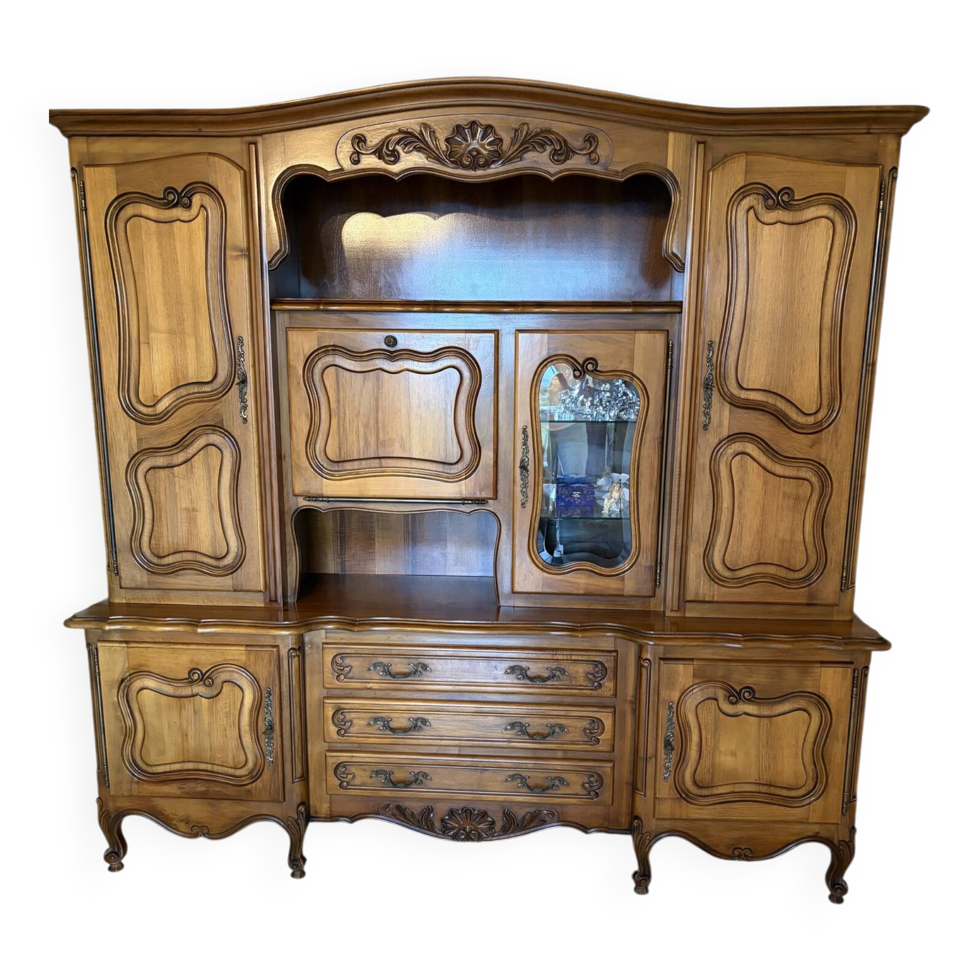 Solid walnut sideboard