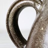 Glazed pitcher signed "Milky Way" decoration