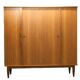 Vintage Scandinavian teak wardrobe from the 1960s.