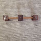 Scandinavian style wooden coat rack