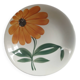 Vintage 1970s Orange Flower Gien Cup