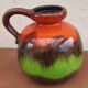 Fat lava ball vase Scheurich 484-21, vintage ceramic