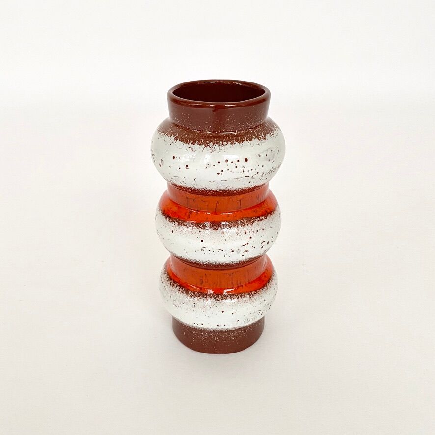 Vintage ceramic vase 70s