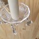 Glass wall lamp and tassels