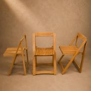 Set of 4 Aldo Jacober / Alberto Bazzani chairs.