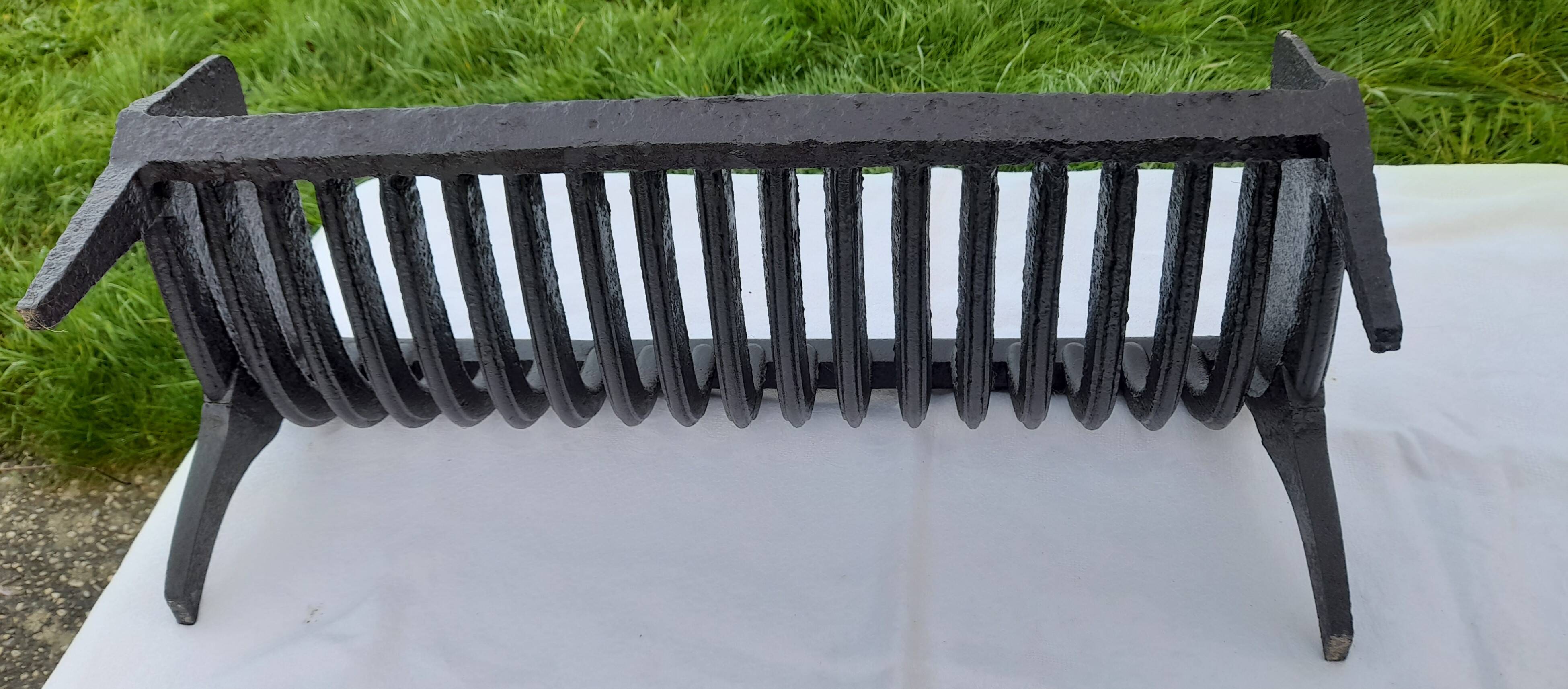 Cast iron log holder fireplace L 60 cm