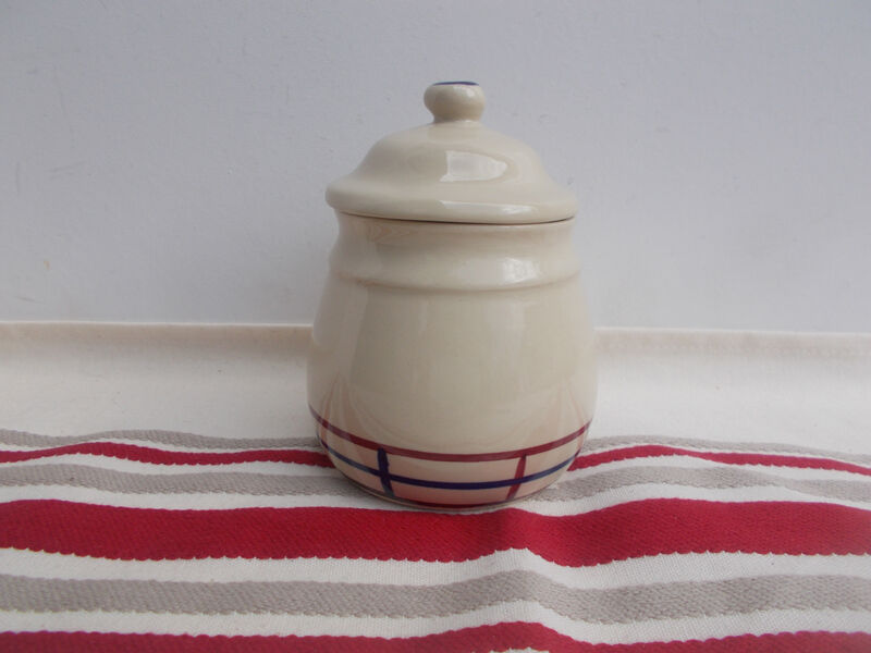 Set of 2 Basque bowls with sugar bowl and milk jug