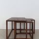 Nesting Tables attributed to Aksel Kjesgaard, Denmark, 1960s, Set of 3