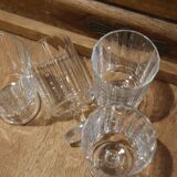 4 Luminarc striated rider wine glasses