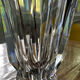 large cut crystal vase Saint Louis 1967