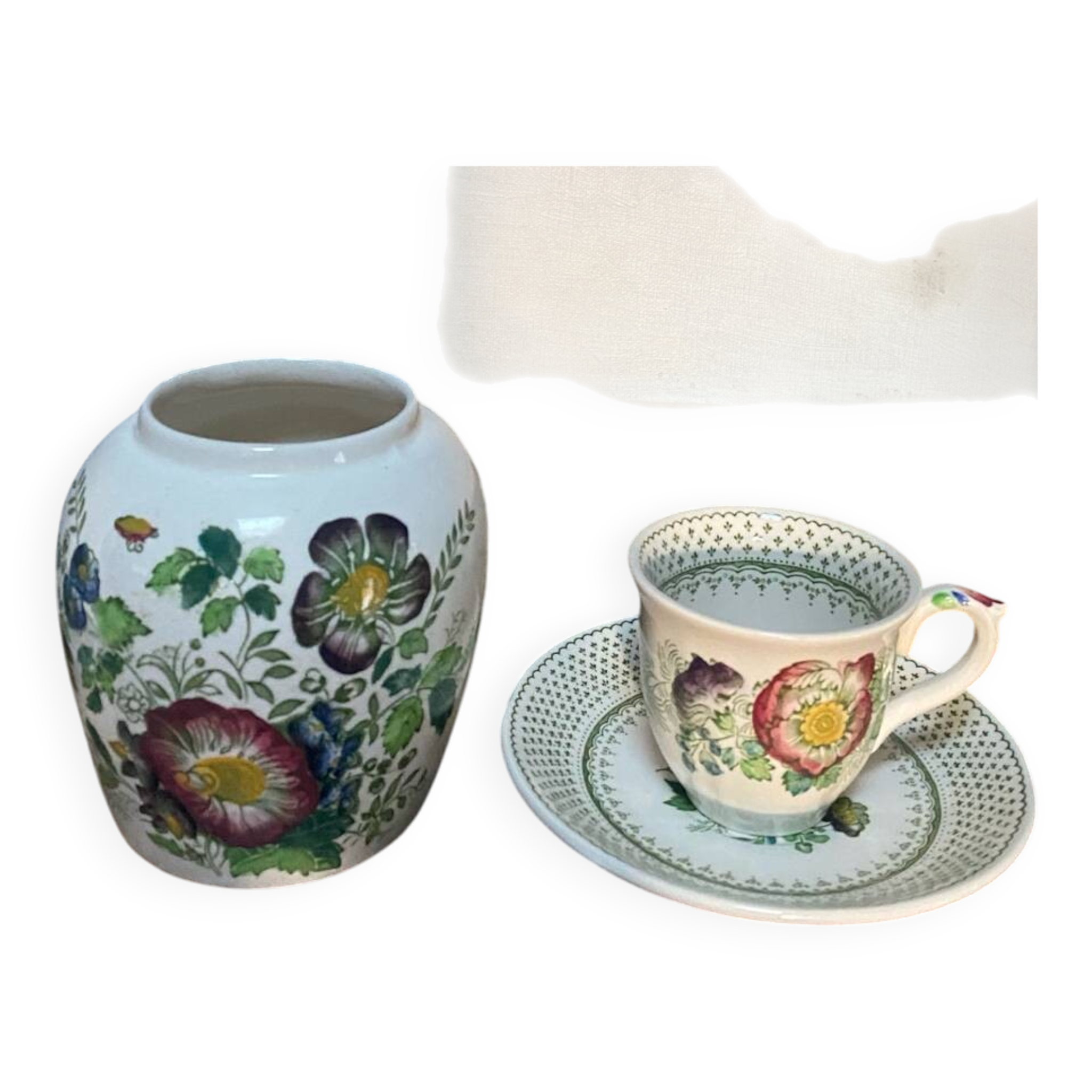 Tasse en ironstone estampillée Mason’s