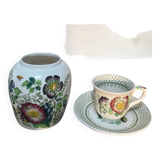 Mason's stamped ironstone mug