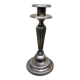 Edouadrien candlestick in old silver metal hallmarked / old candlestick