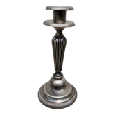 Edouadrien candlestick in old silver metal hallmarked / old candlestick