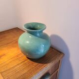 Light green ceramic vase
