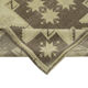 1970s handwoven wool anatolian beige carpet 138 cm x 224 cm