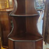 Old small Mahogany notch shelf