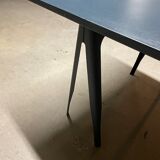 Metal table brand Tolix Medecin France