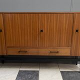 wood sideboard 1970s