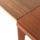 Rectangular extendable dining table Henning Kjearnulf Vejle - Danish design