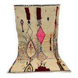 Handmade wool Berber rug 260 X 160 CM