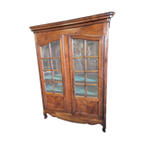 Louis XV display case library with small panes from the beginning of the 19th century
