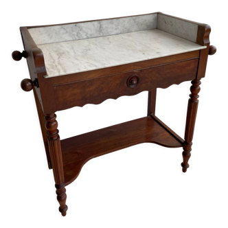 Dressing table with marble