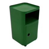 Componibili cabinet in green by Anna Castelli Ferrieri for Kartell, 1970