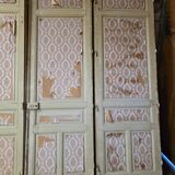 4 old partition doors from the 19th century