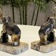 Elephant bookends - Art Deco - Very good condition