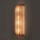 Pair of Mid-century Modern Style Italian Murano Glass Sconces "Reticello"