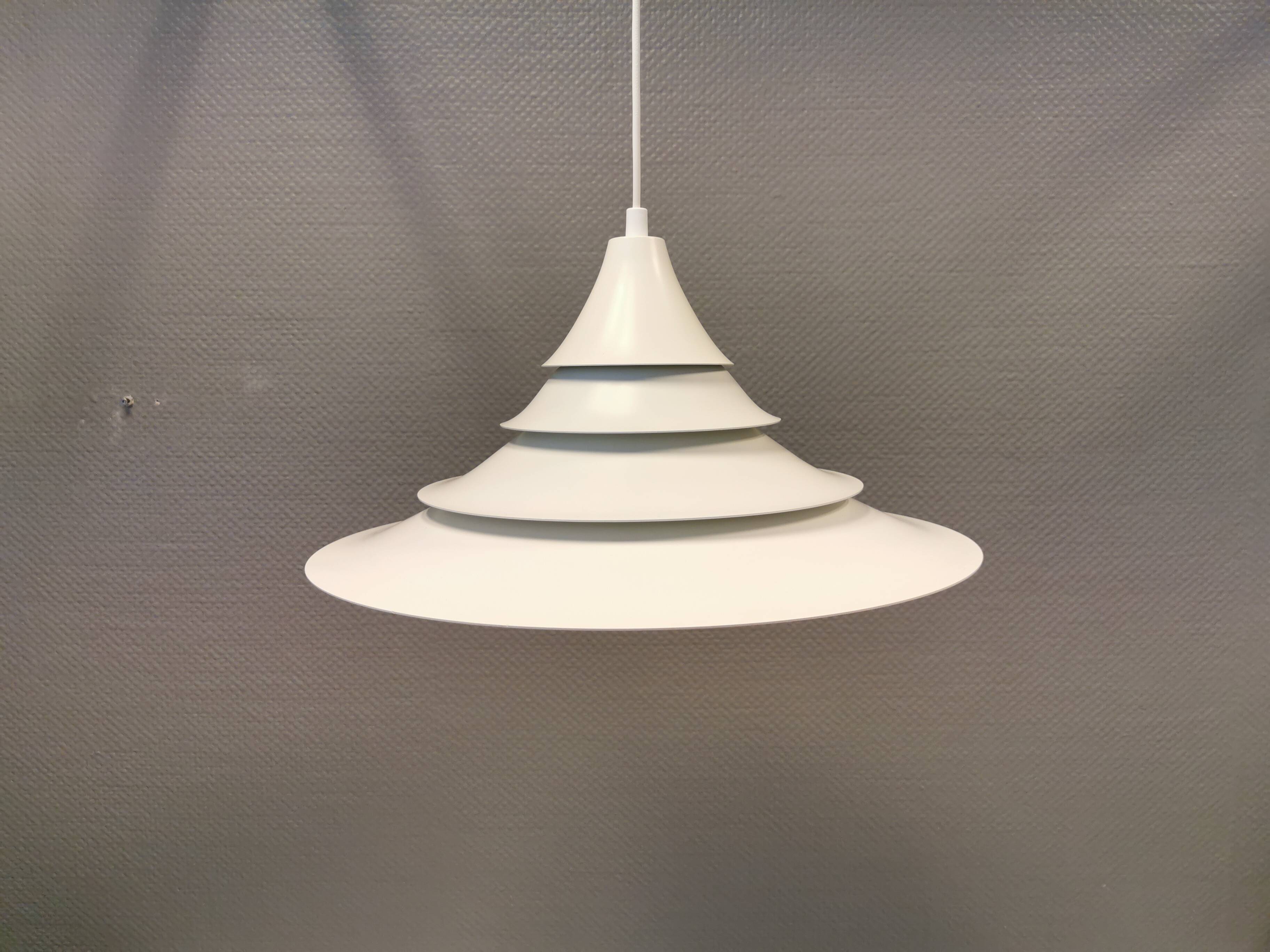 Hanging lamp designed by Ricardoni for Solar ( Nordic Solar Company) in 1982, model Pagode