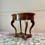 Guéridon, Table De Salon En Acajou D’époque Empire XIX Eme Siècle
