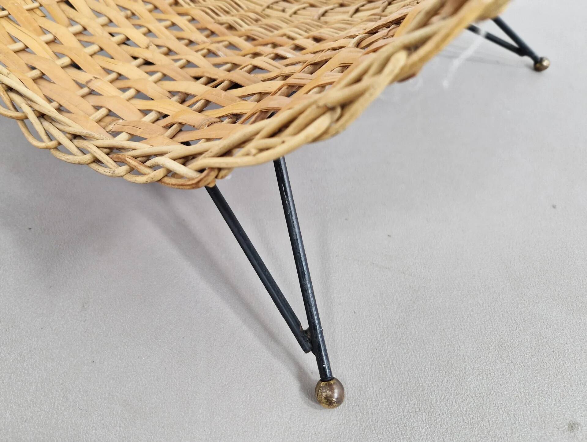 Firewood or newspaper basket | 1950s