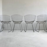4 chairs by Bertoia Harry for Knoll, 1980